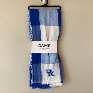 NEW University of Kentucky Wildcats officially licensed embroidered scarf